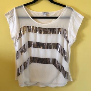 Striped Shimmer Shirt